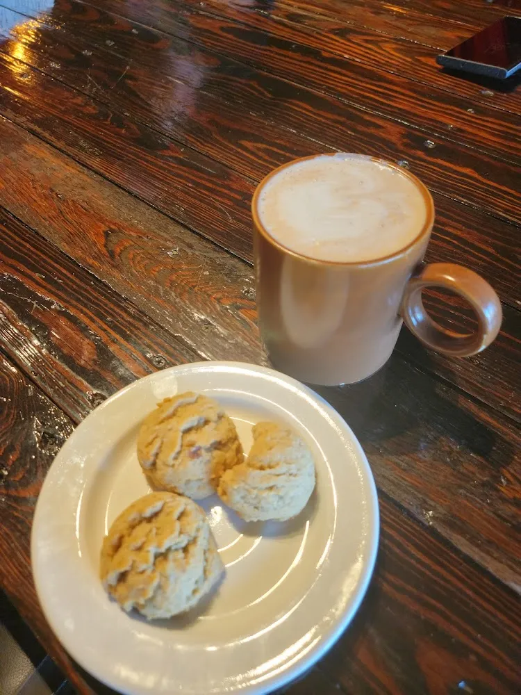 Bourbon Walnut Cookies w a Hazelnut Mocha