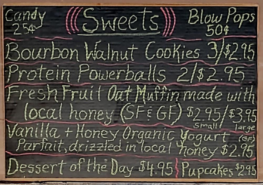 Bourbon Cafe and Coffee Saloon Menu image 4